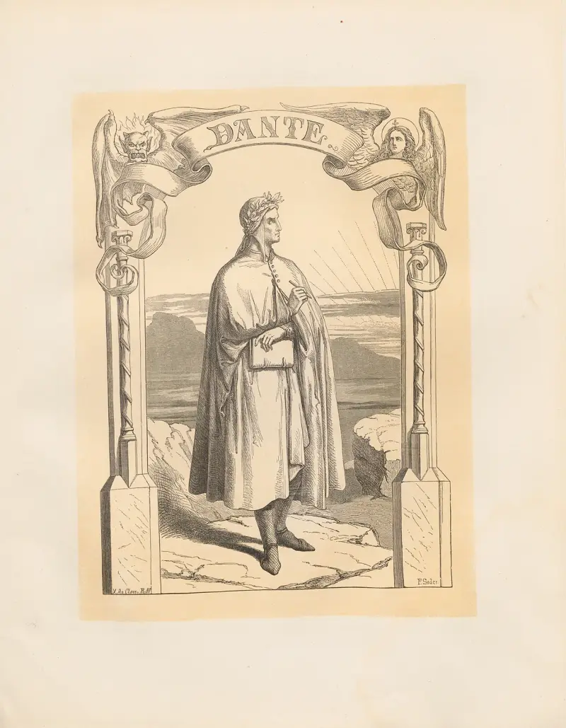Dante av Adolf Schrödter