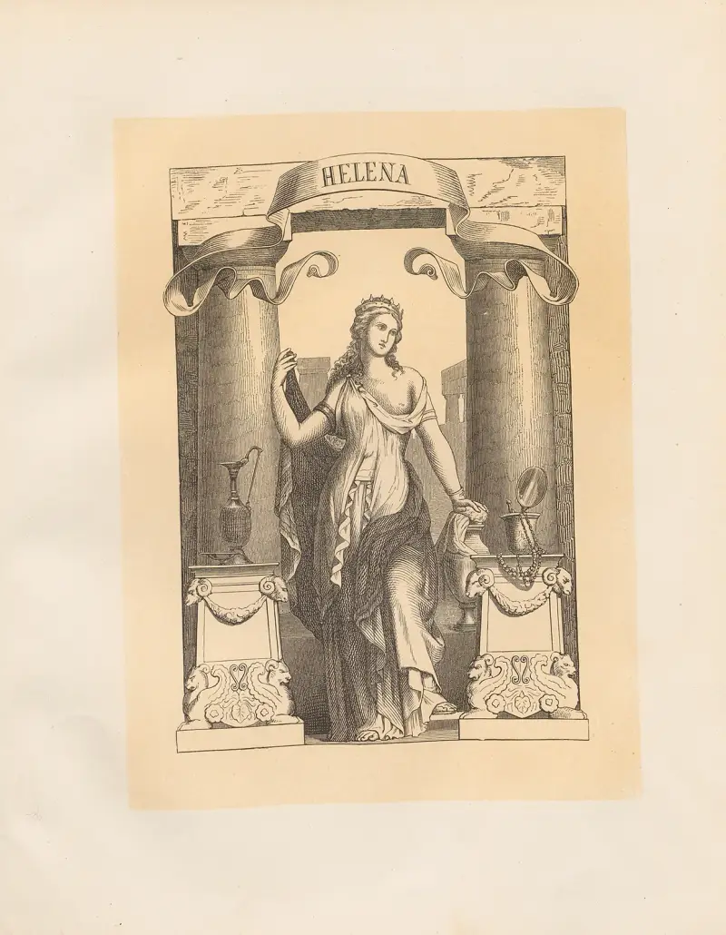 Helena, 1864, Adolf Schrödter