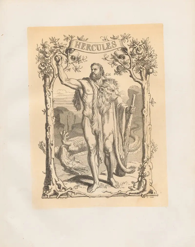 Herkules, Adolf Schrödter