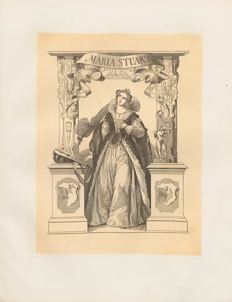Maria Stuart av Adolf Schrödter