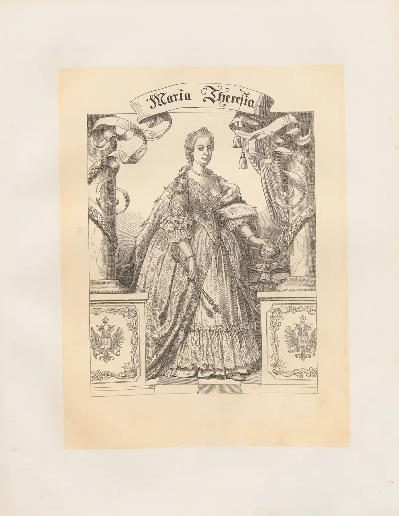 Maria Theresia av Adolf Schrödter