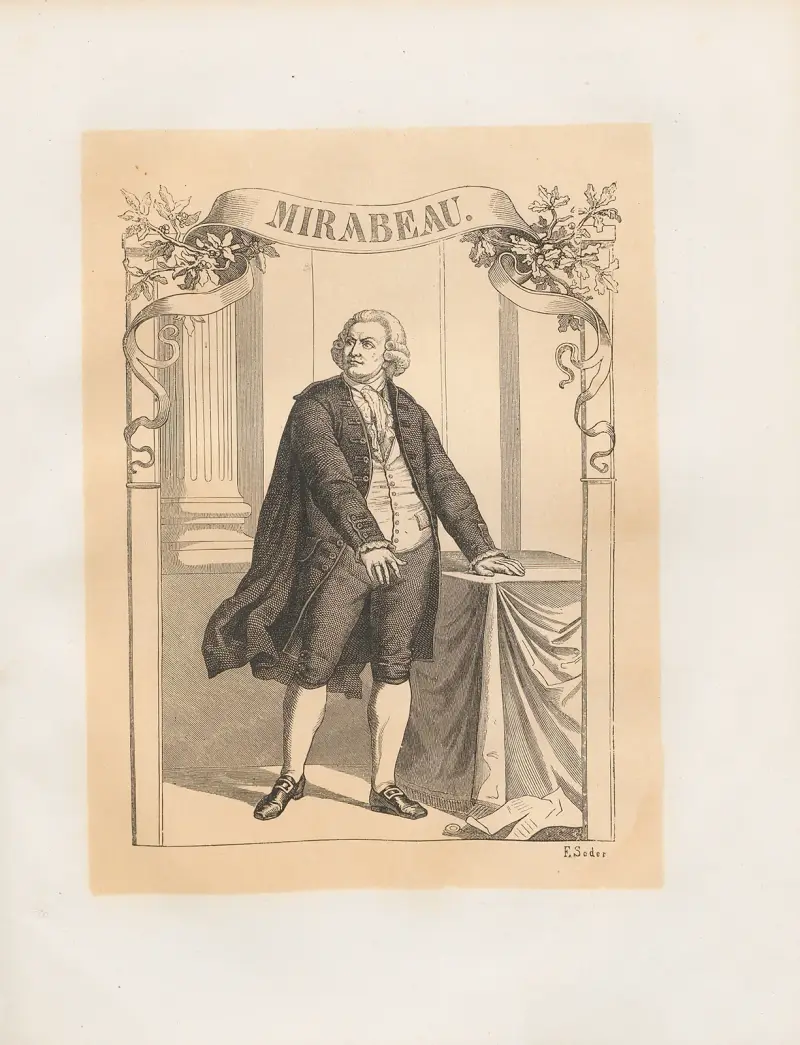 Mirabeau av Adolf Schrödter