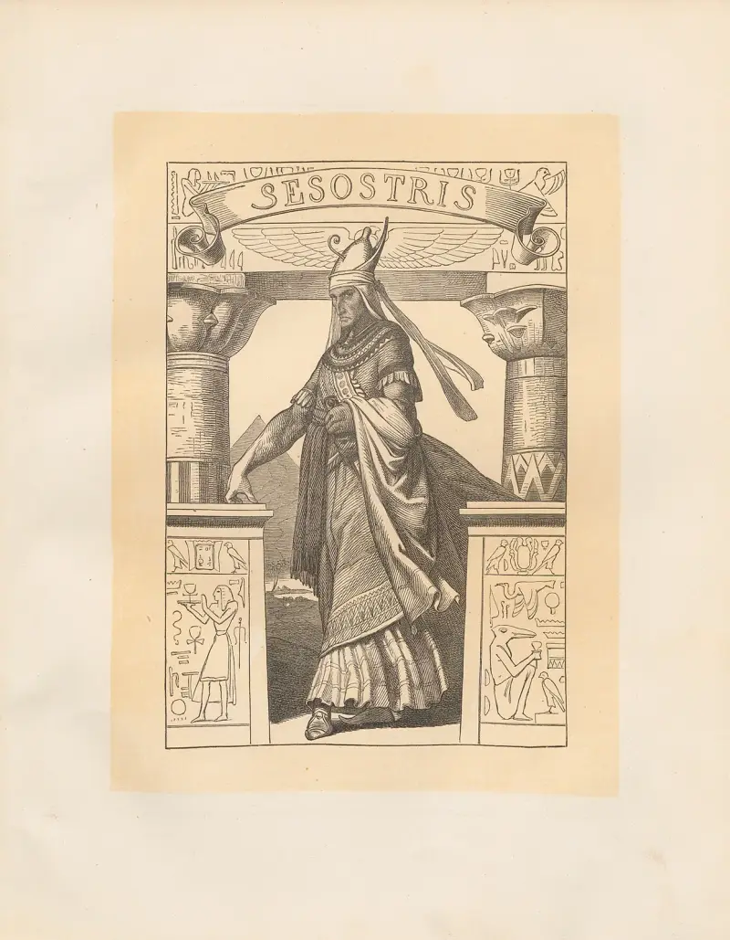 Sesostris von Adolf Schrödter