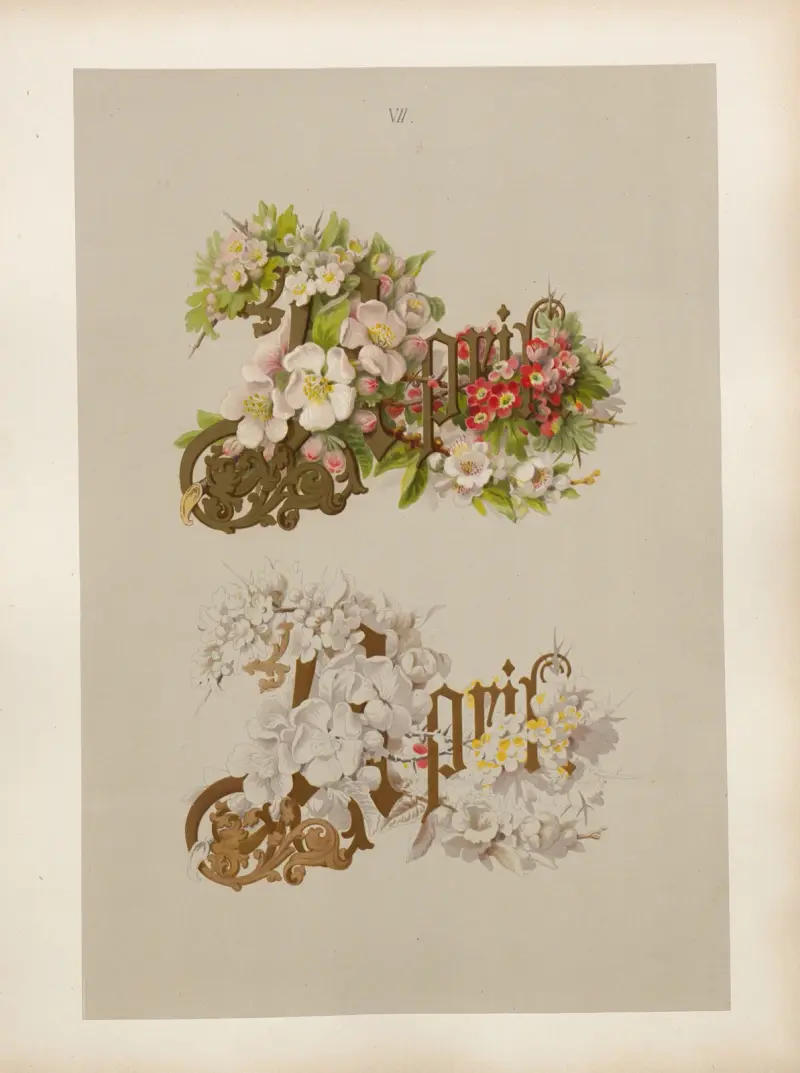 Studien zur Aquarell-Malerei Pl.06 av Adolf Schrödter