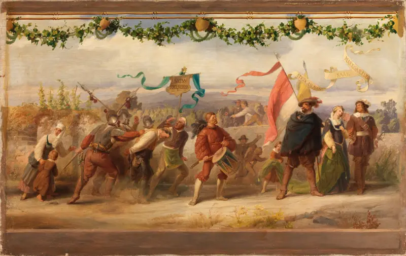 Konungens vin triumf, bild 6 av Adolf Schrödter