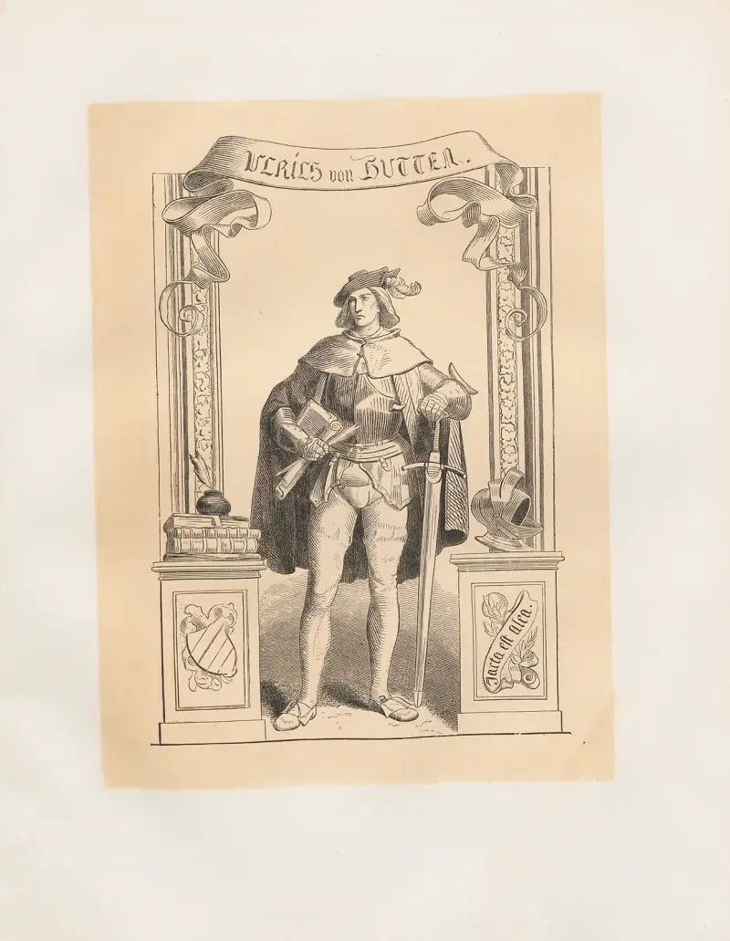 Ulrich von Hutten av Adolf Schrödter