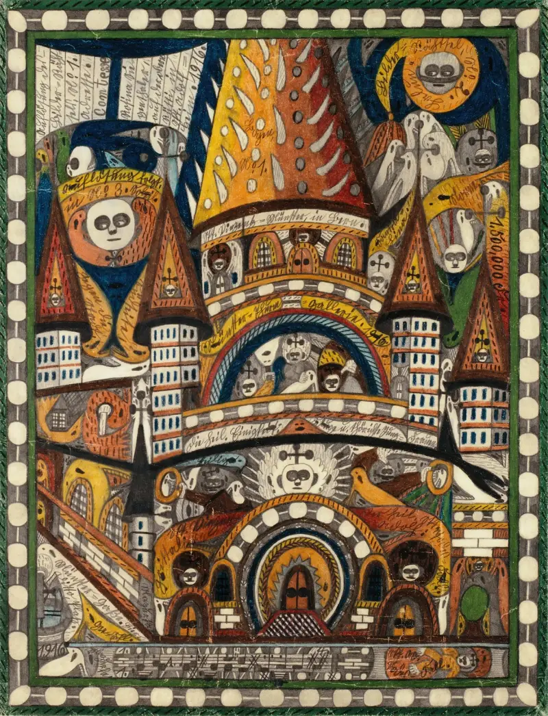 St. Vinzentz=Münster, in Bern av Adolf Wölfli