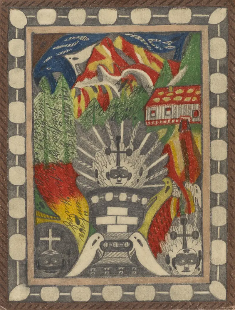 Tiger=Zohrn=Riesen=Gletscher,=Hochalp=Stok, in Nordwest=Indien av Adolf Wölfli
