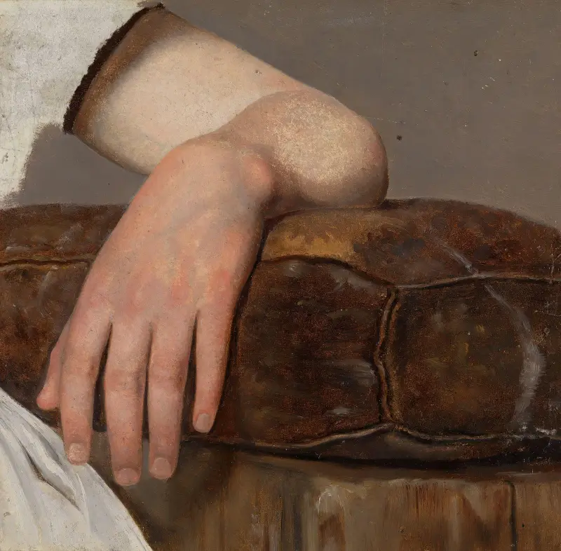 En kvinnas arm av Adolph Tidemand