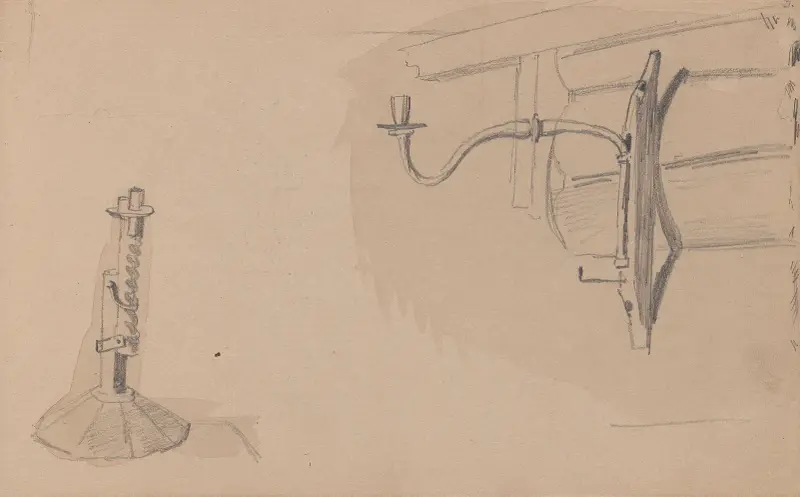 Candlesticks av Adolph Tidemand