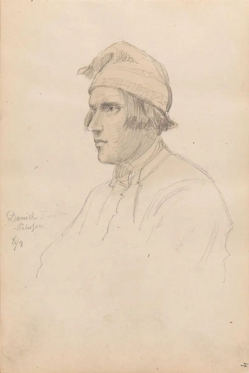 Daniel Pehrson av Adolph Tidemand