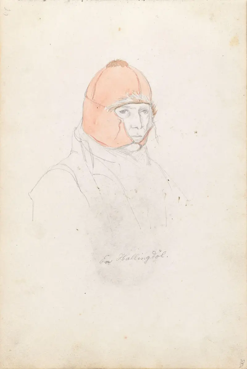 En hallingdøl av Adolph Tidemand