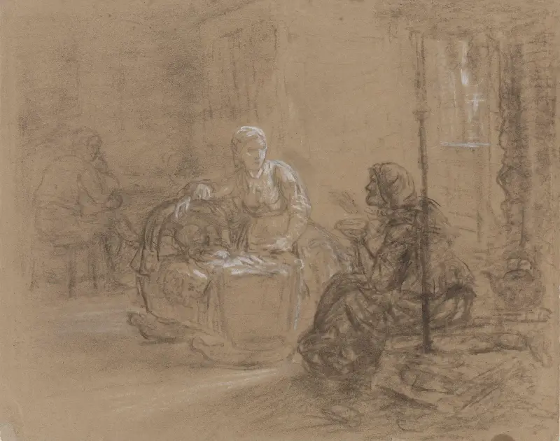 En signekjerring av Adolph Tidemand