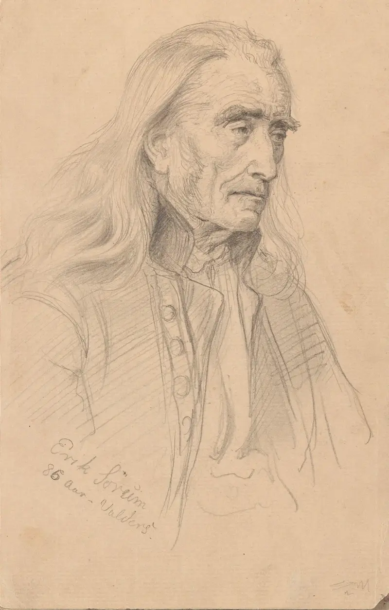 Erik Sørum, Valdres av Adolph Tidemand