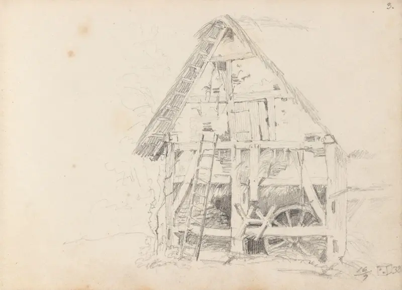 Falleferdig uthus av Adolph Tidemand
