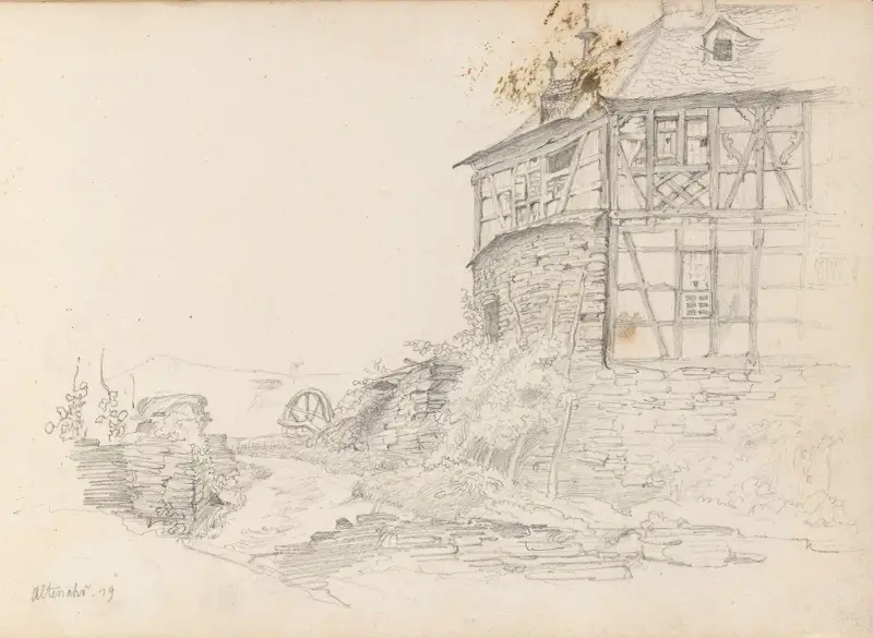 Från Altenahr av Adolph Tidemand