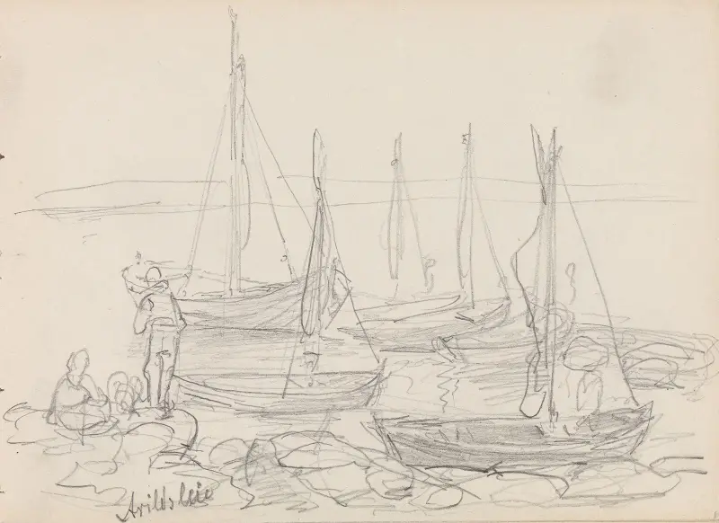 Från Arild, Kullen av Adolph Tidemand