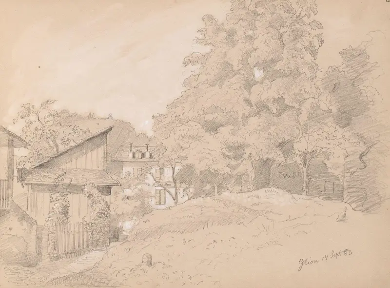 Fra Glion av Adolph Tidemand