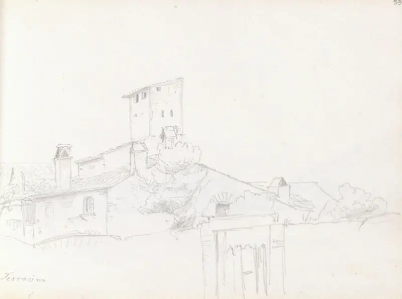 Fra Terracina av Adolph Tidemand