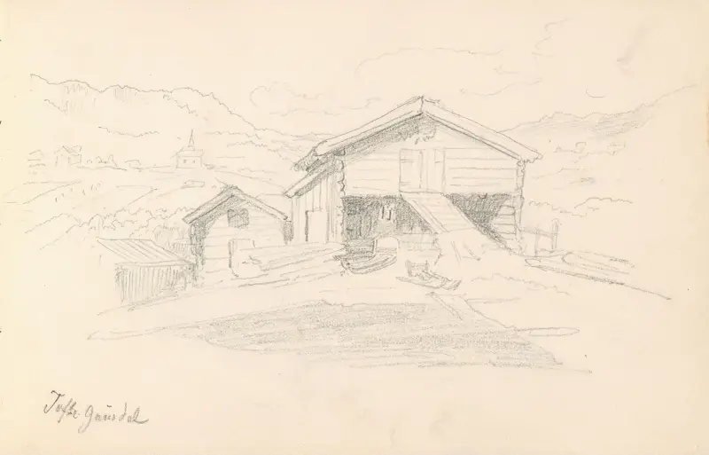 Från Tofte, Gausdal av Adolph Tidemand