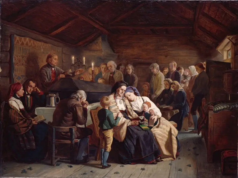 Grabmahl von Adolph Tidemand