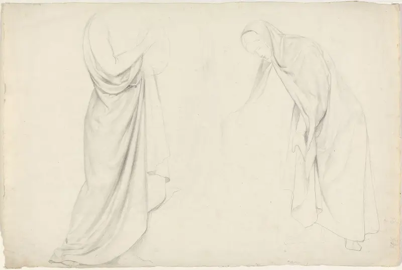 Gewandstudien von Adolph Tidemand