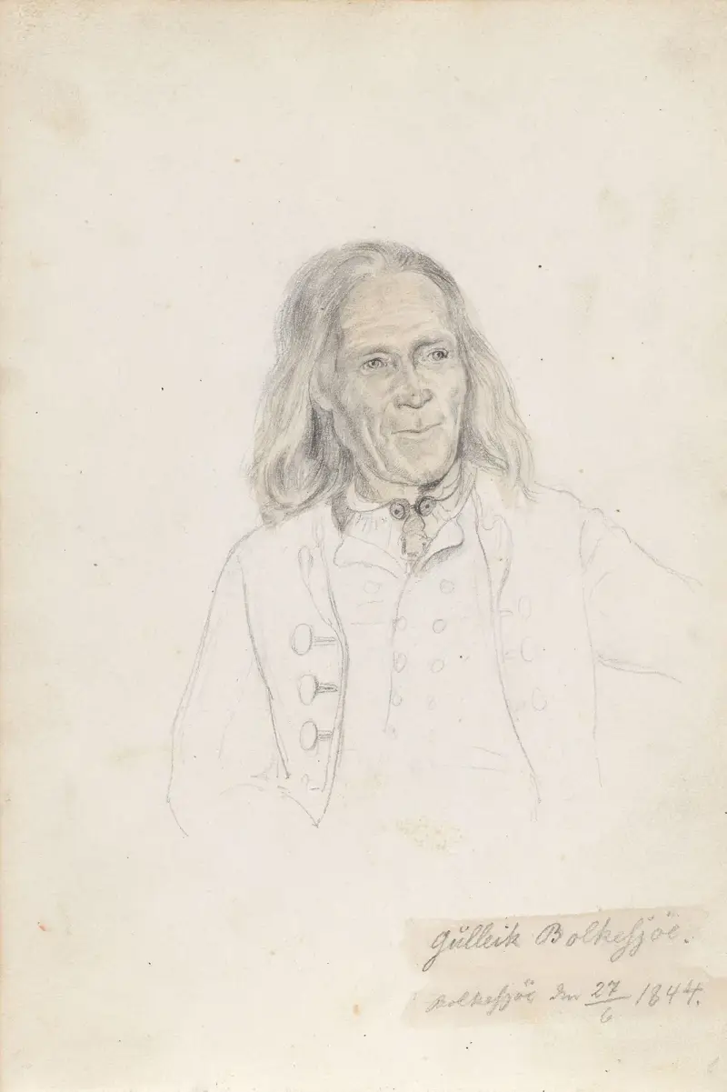 Gunleik Bolkesjø av Adolph Tidemand