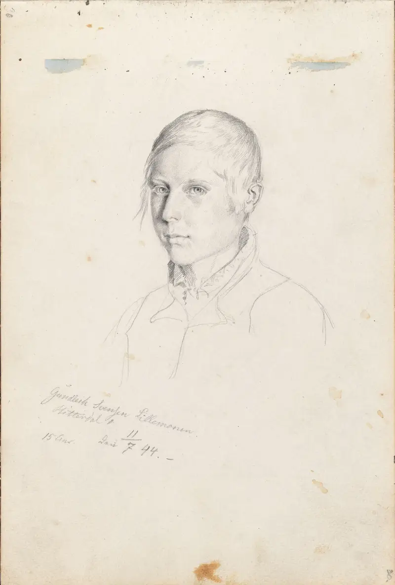 Gunleik Svendsen Lillemoen, Heddal av Adolph Tidemand