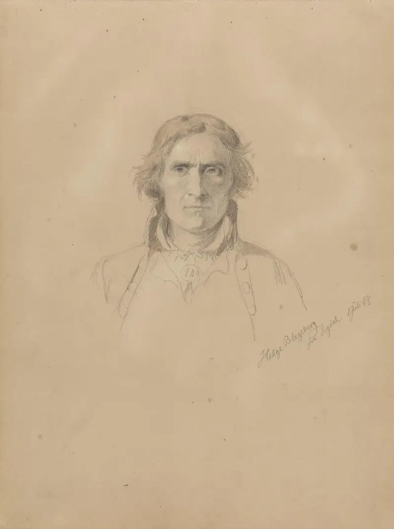 Helge Blegeberg, Sigdal av Adolph Tidemand