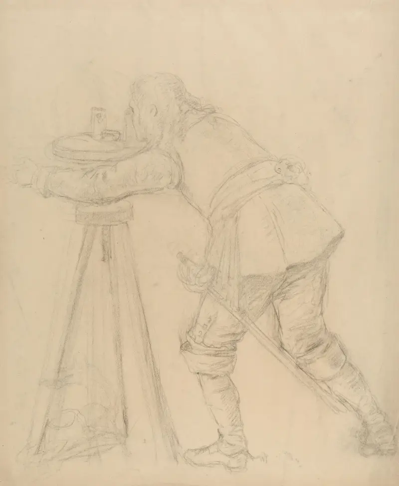 Landmåler av Adolph Tidemand
