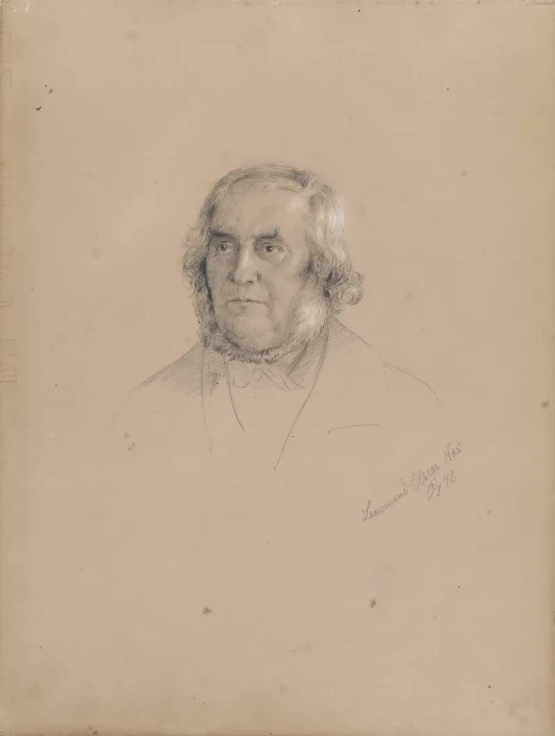Lensmann Olsen, Næs av Adolph Tidemand