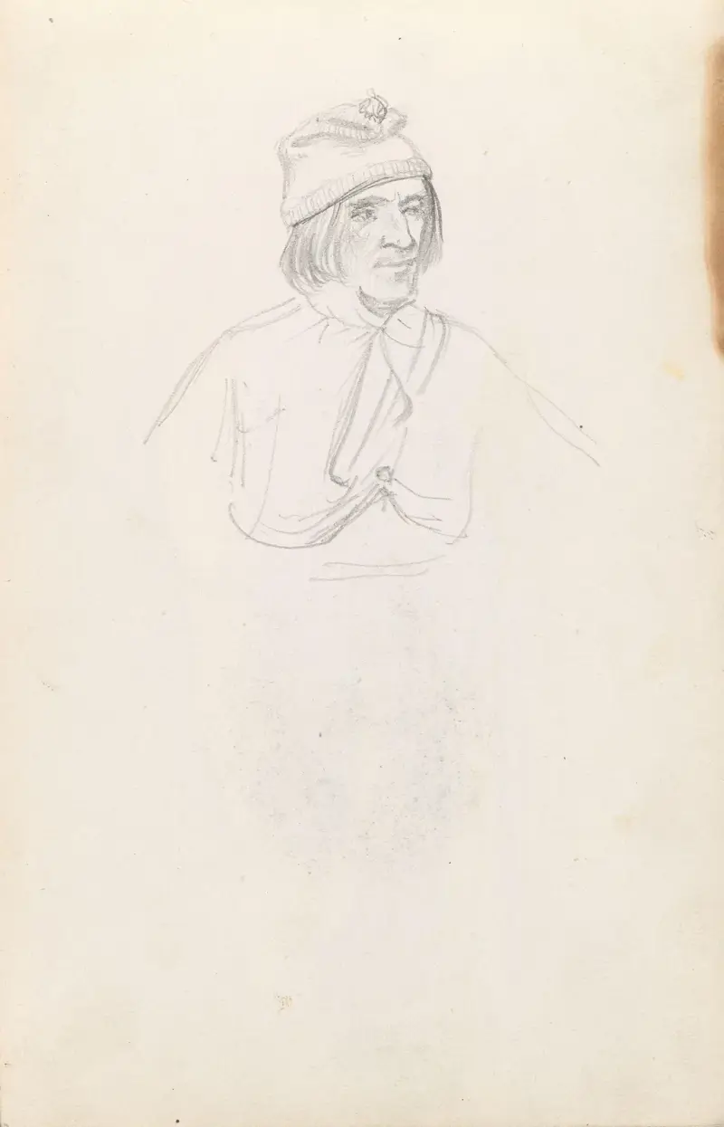 Mannsportrett av Adolph Tidemand