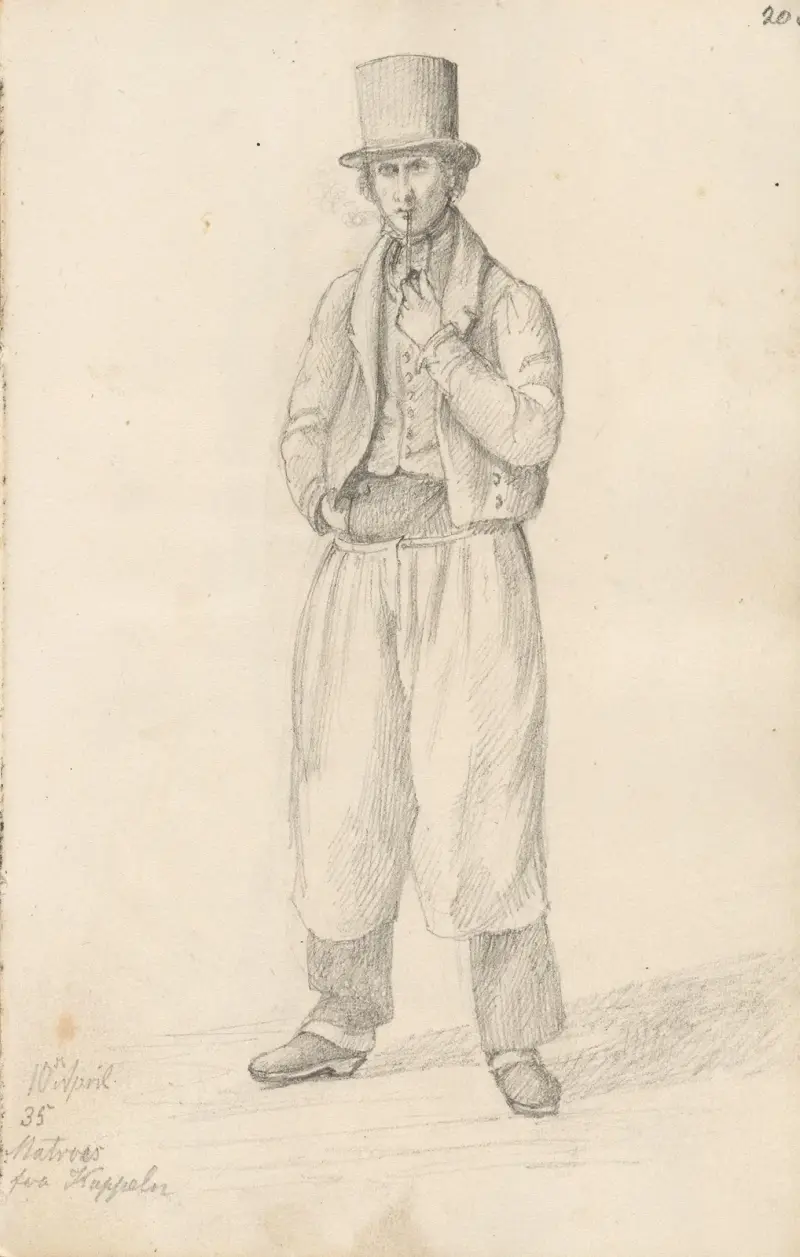 Matros fra Kappeln av Adolph Tidemand