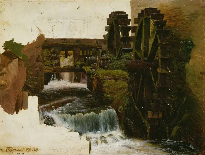 Młynówka, Adolph Tidemand