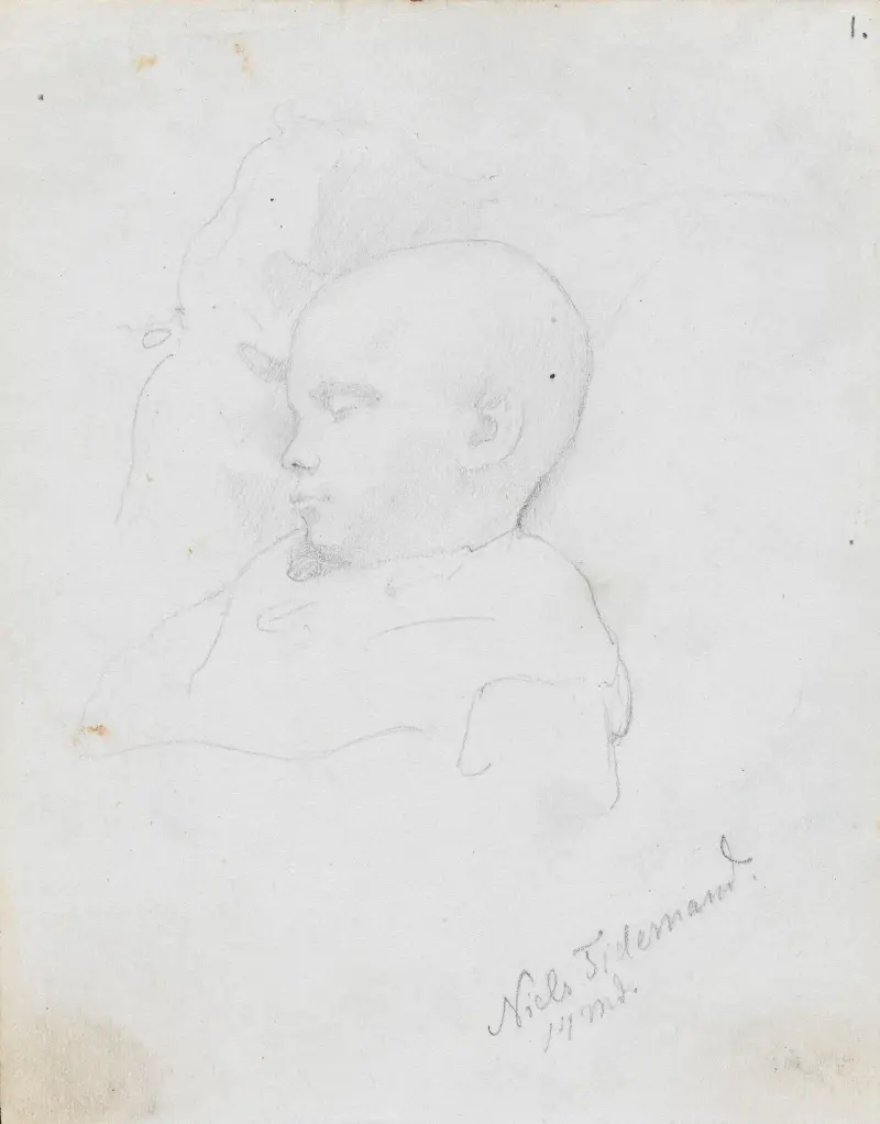 Niels Tidemand, 14 mnd. av Adolph Tidemand