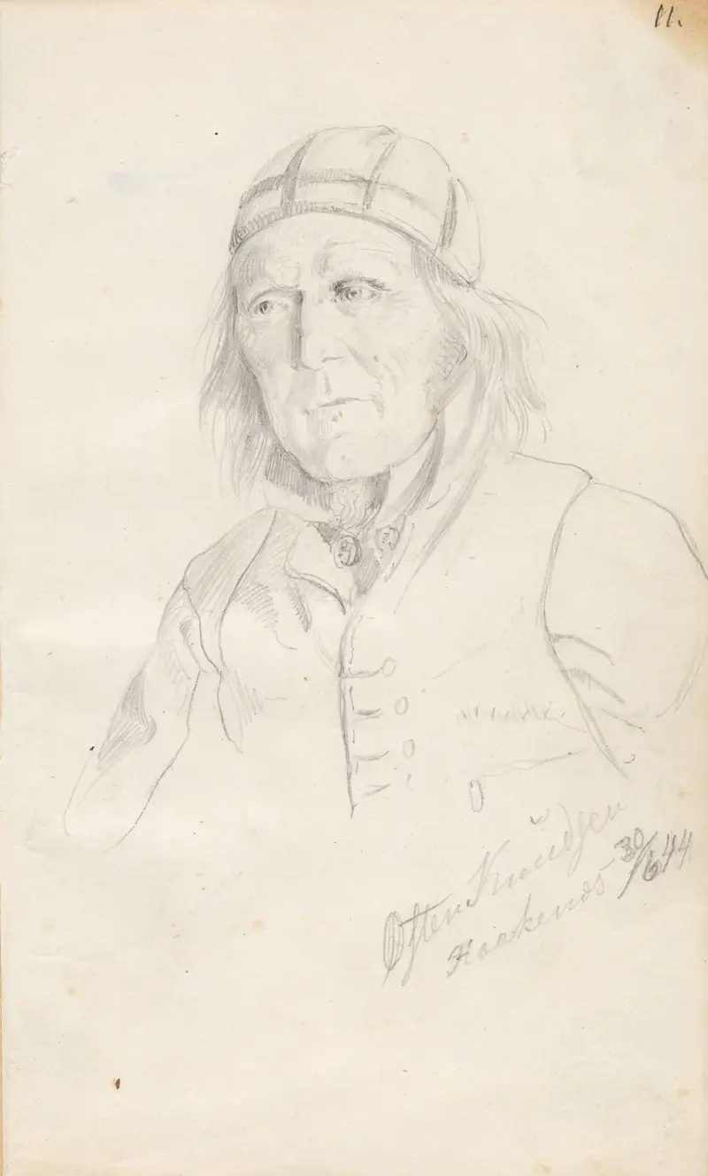 Østen Knudsen Håkanes av Adolph Tidemand