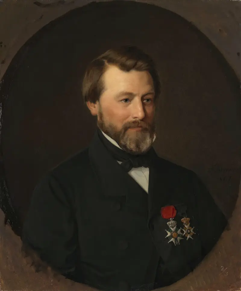 Portrait of Emil Tidemand the Artist’s Brother, 1867 av Adolph Tidemand