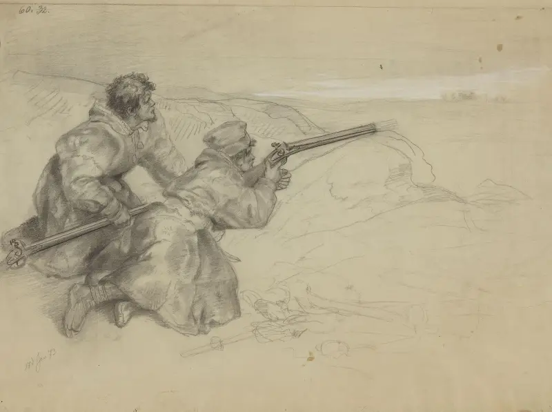 Renjakt av Adolph Tidemand