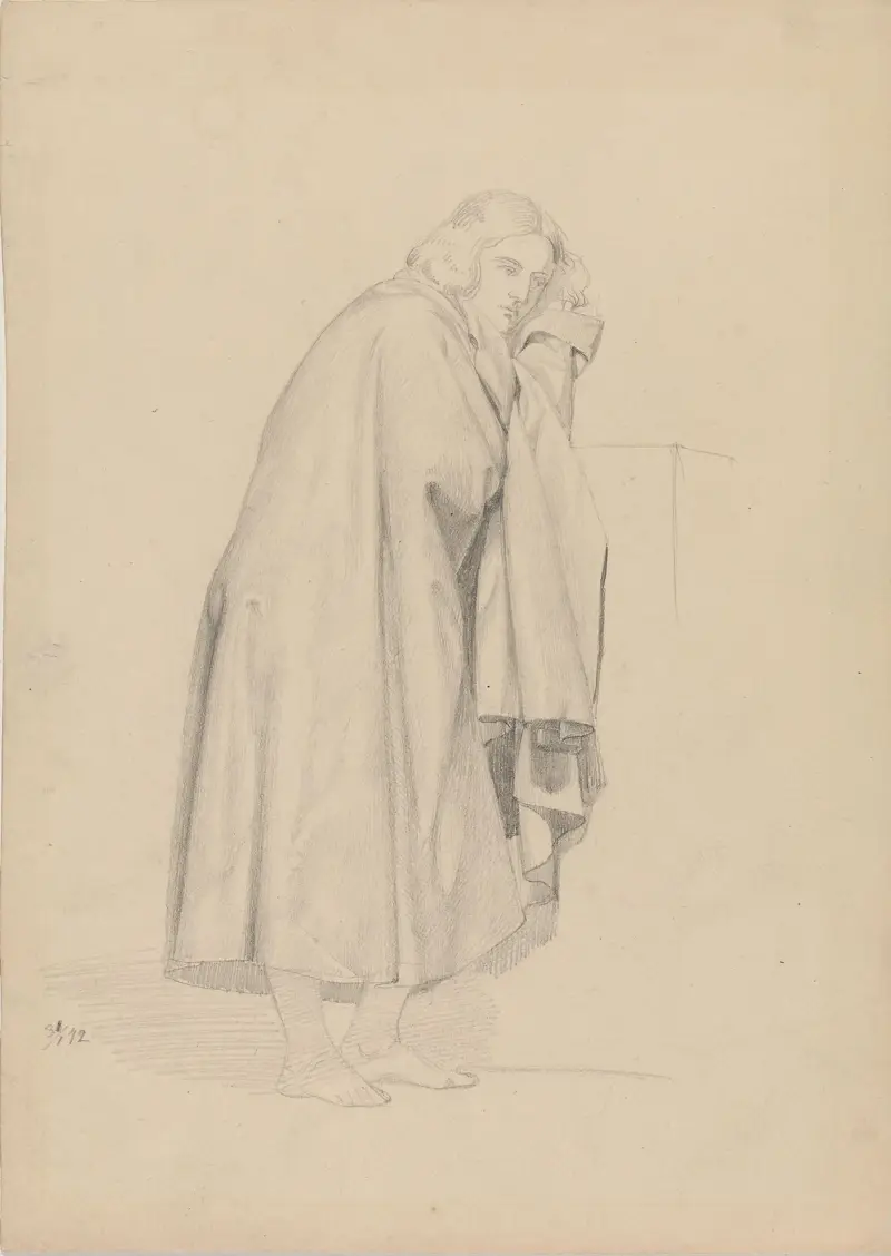 Stående yngling av Adolph Tidemand