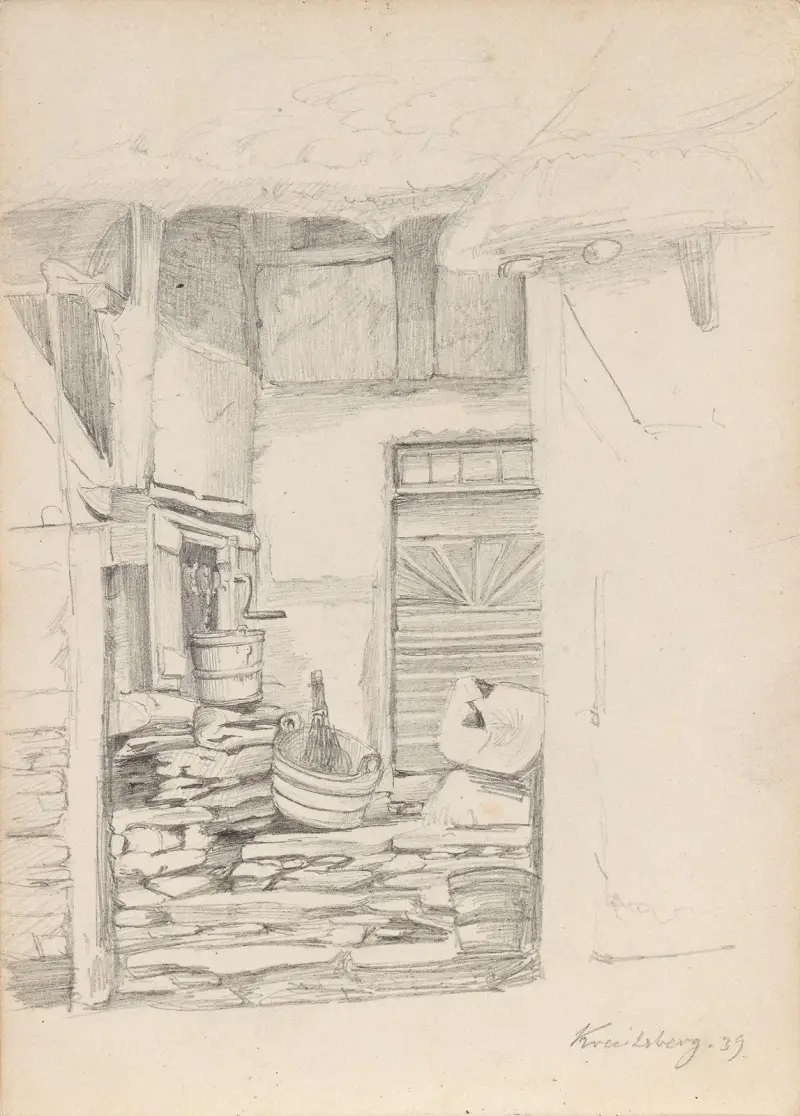 Uthus, Kreuzberg av Adolph Tidemand
