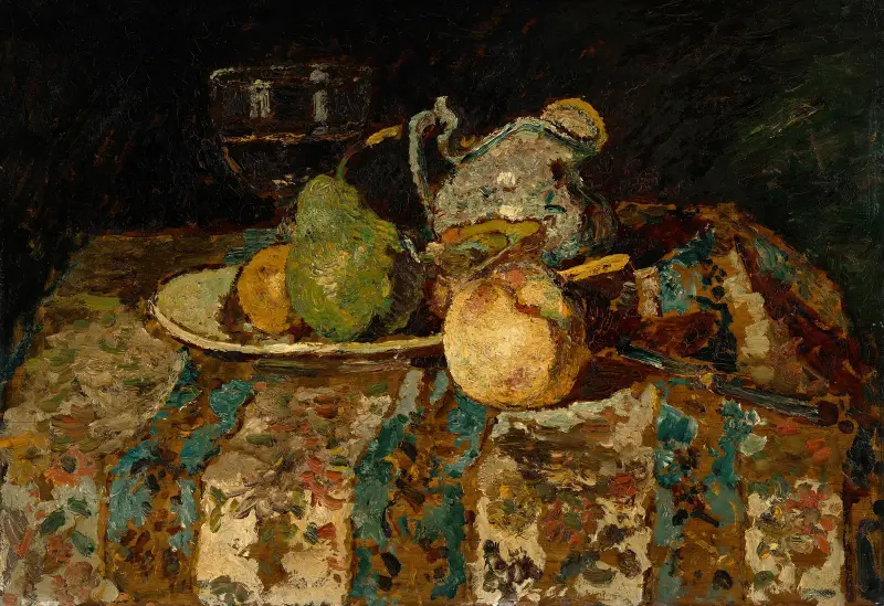 Grande Nature Morte au Pichet av Adolphe Monticelli