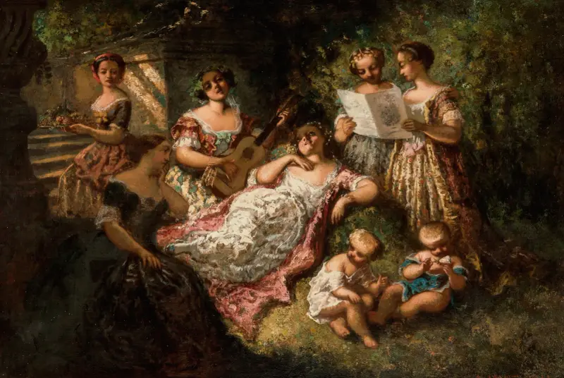 Konserten av Adolphe Monticelli