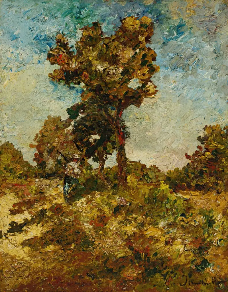 Die Bäume von Adolphe Monticelli