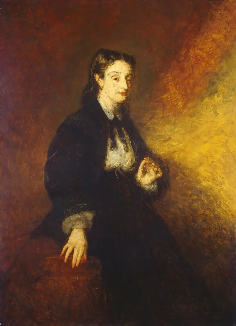 Madame Cahen av Adolphe Monticelli