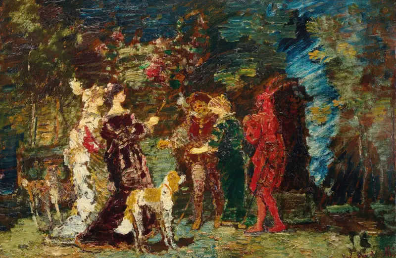 Fausts gestalter av Adolphe Monticelli