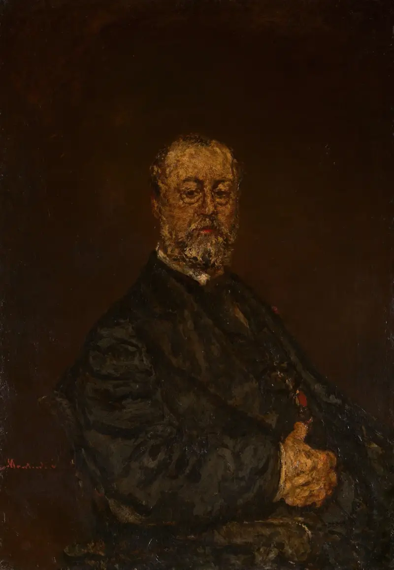 Porträtt av Monsieur Rouland av Adolphe Monticelli