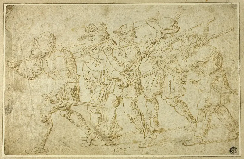 Foot Soldiers av Adriaen Brouwer
