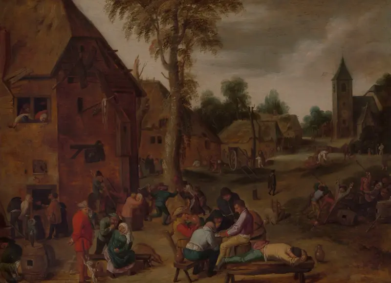 Jarmark wiejski, Adriaen Brouwer