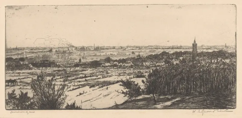 Amerongen av Willem Adrianus Grondhout