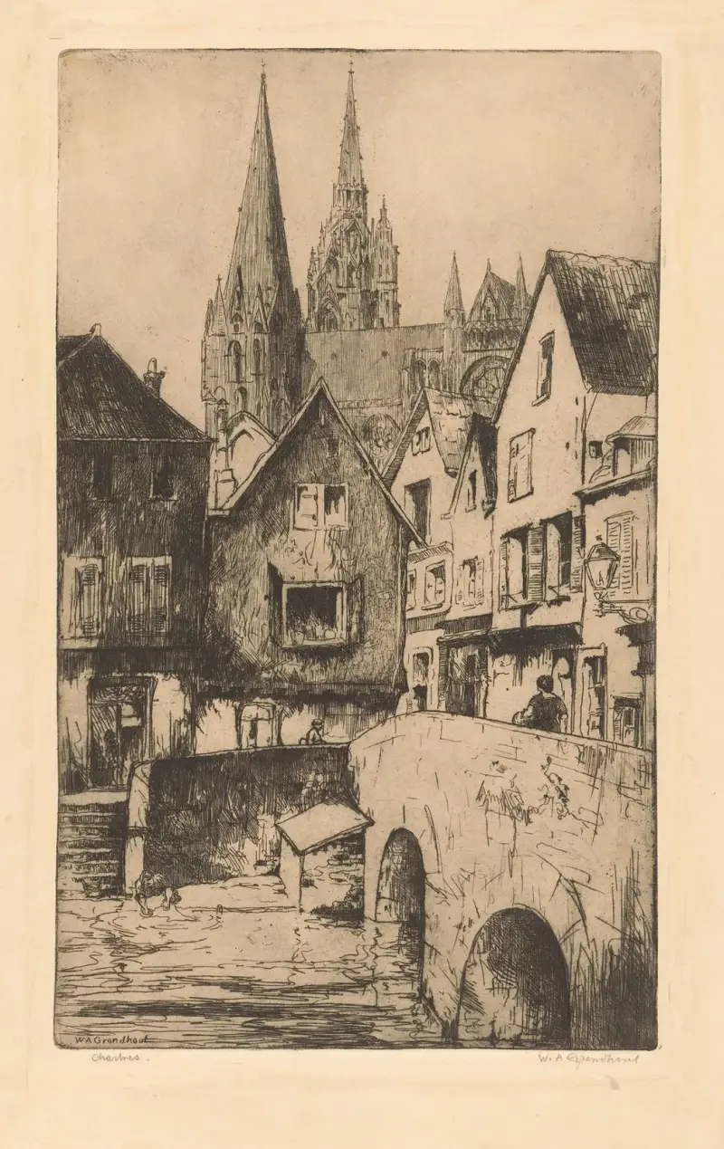 Chartres, Willem Adrianus Grondhout
